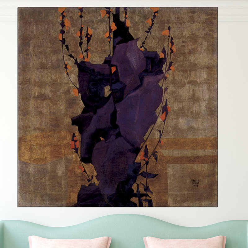 Egon Schiele - Wrapped Canvas Painting, 100cm H x 100cm W x 1.8cm D