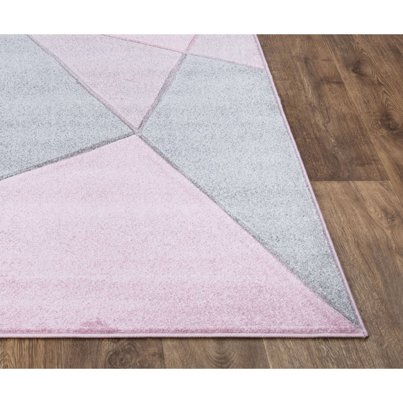 Dayanara Geometric Area Rug, Rectangle 200 x 290cm