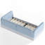 Lit plateforme rembourré Montessori avec garde-corps rembourrés - Lit plateforme en molleton Teddy-1298208890-1298208888