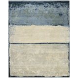 Handmade Silk and Wool Area Rug