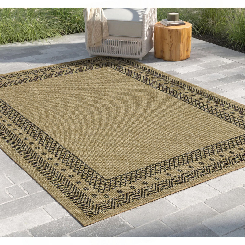 Jute 5 Ft. 3 In. X 7 Ft. 3 In. Indoor/Outdoor Area Rug, Rectangle 5'3" x 7'3"