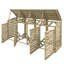 Wooden Bin Store