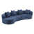 Navy Blue Polyester