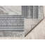 Tapis à bordure abstraite crème / gris Ksamil Collection-106017536