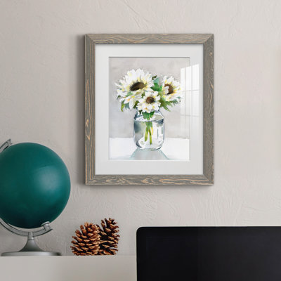 Tournesol II - Cadre photo, reproduction d'art sur papier