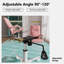 Fauteuil de direction en cuir avec accoudoirs, dossier haut et soutien lombaire-842992344-842992345