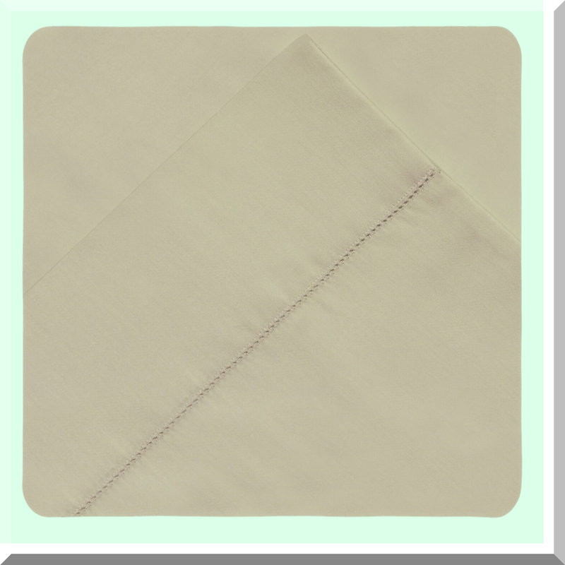 Luxury Sage Twin XL Deep Pocket Sheet Set - 400 Thread Count 100% Cotton