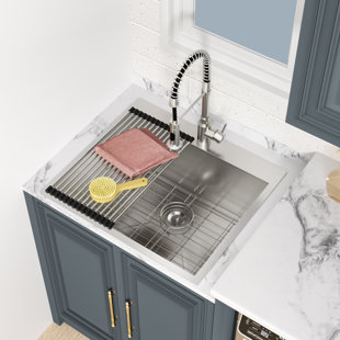 25'' L x 22'' W Drop-In Laundry Sink
