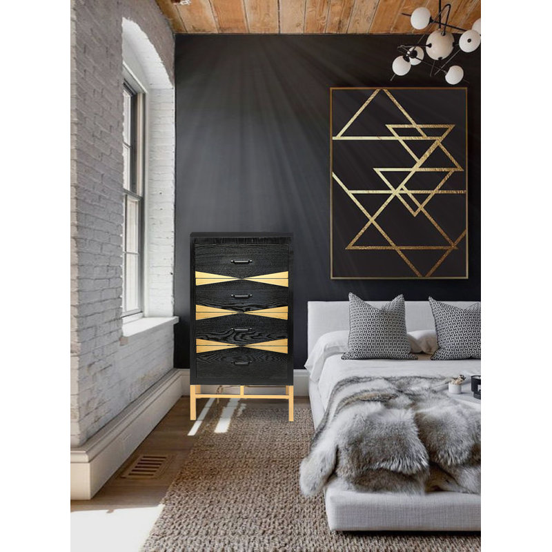 Table de bout avec rangement Cathey
