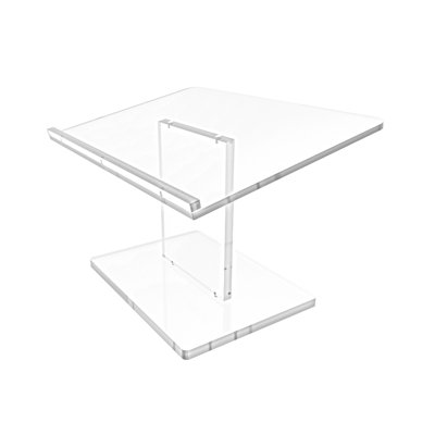 Lutrin de table en acrylique Fixturedisplays®, podium transparent, pupitre d'église 119787