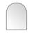 Black Metal Framed Arched Wall Mirror Bathroom/Vanity Mirror-395138800