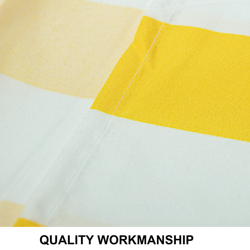 Ensemble de literie pour lit de bébé 3 pièces, ensemble de literie pour tout-petit en microfibre - NTBAY, Jaune