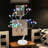 36 LED RGB Colour Changing Bonsai Light Fairy Tree Lamp USB Battery Operated Remote Control 16 Colour DIY Branches Artificial Tree With Timer(Crack Ball)