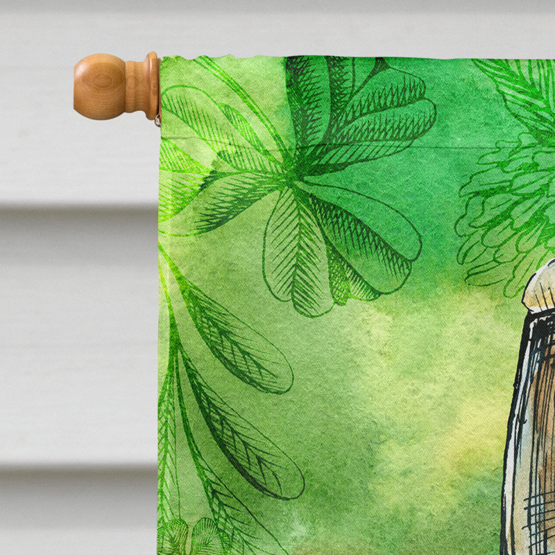 Polyester foncé à 2 côtés 40 x 28 po irish bière drapeau maison
