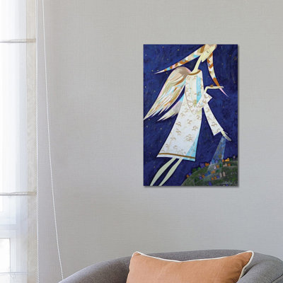 Angels For Us by Neli Lukashyk - Wrapped Canvas Painting