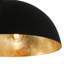 Jagoda 2 - Light Black Dome Pendant