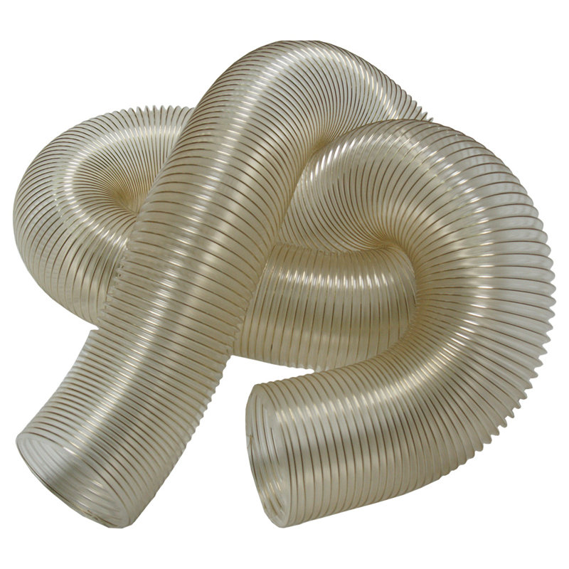 Caoutchouc-Cal XPV 708 - Conduit flexible PV - Transparent, H 1,75 po x l 1,75 po x P 60 po