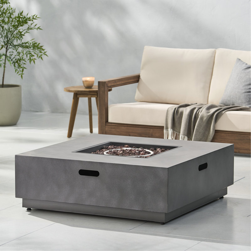 Fer carré PIT-50 000 BTU, Gris Pierre