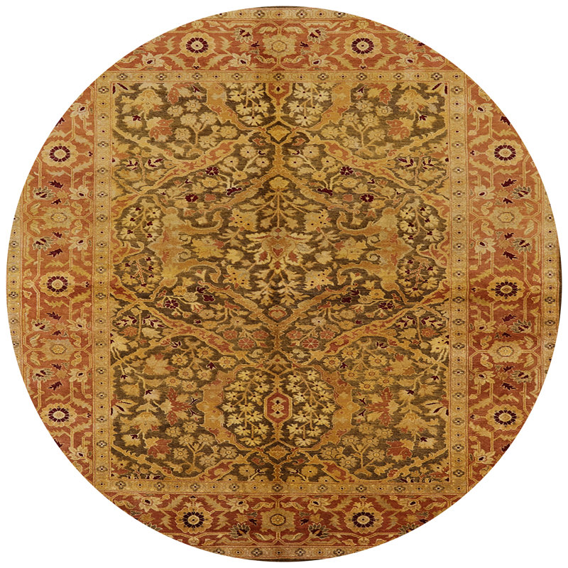 Rani Oriental Indoor Rug, Round 5'