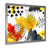 Cadre de coin argenté fermé