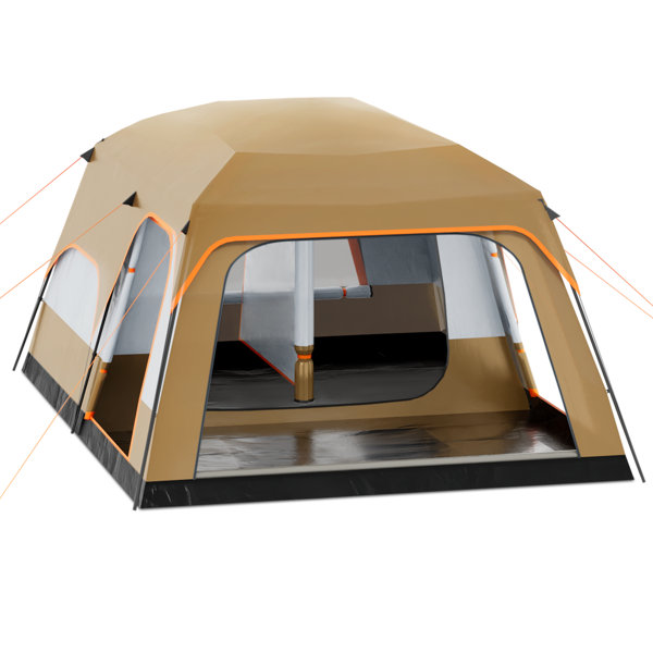 6 Person Waterproof Automatic Camping Tents Family Instant Cabin