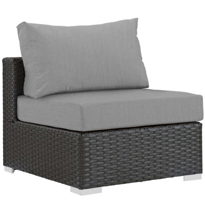 Modway Stopover Outdoor Patio Sunbrella Armless