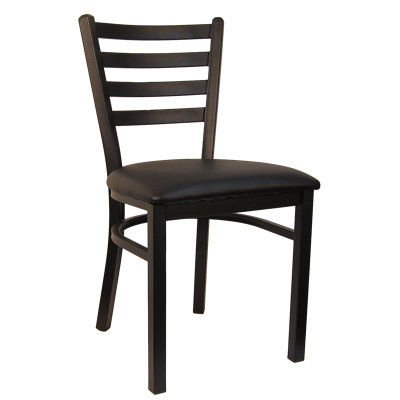 18'' H Upholstered Metal Side Chair