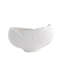 Asymmetrical Stipple Bowl-Matte White