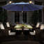 Antibes 2.7m Traditional Parasol with Lights-1258266136