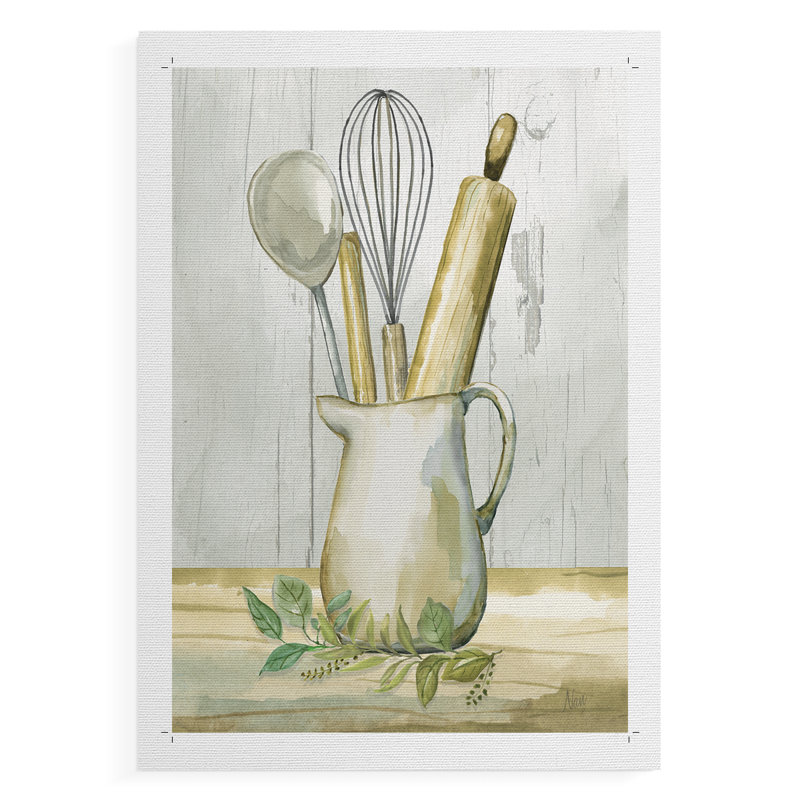 Kitchen Gear II - Impression sur toile seulement - NON-CADRE, H 27 po x l 18 po