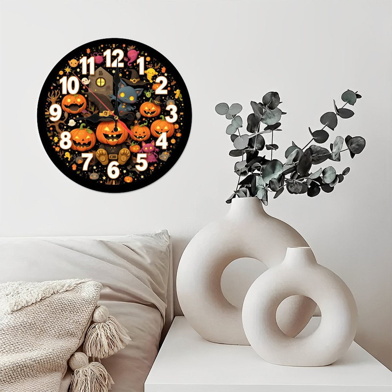 Horloge d'Halloween