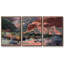 Caprock Canyon - Toile encadrée multi-pièces-1944475851-1944475848