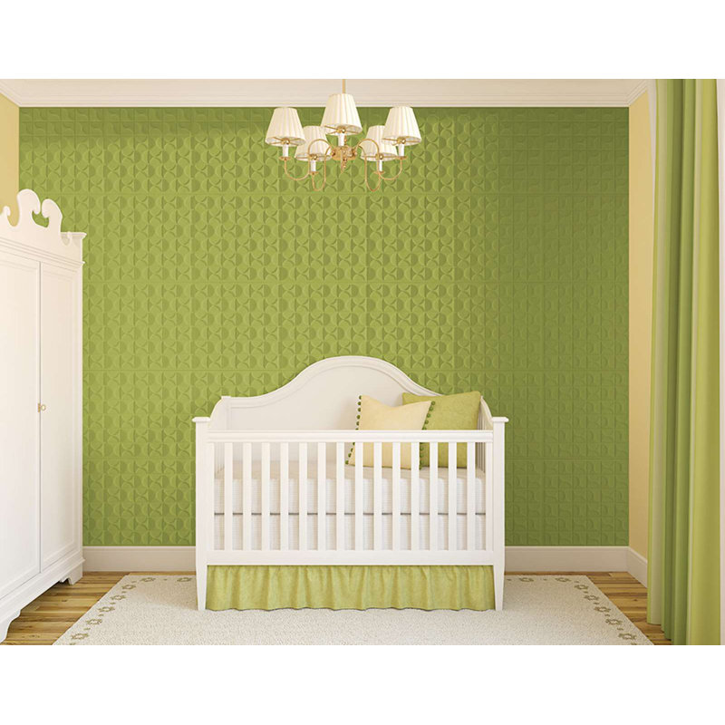 Panneau mural en polystyrène de 19,68 po x 19,68 po 19,68 po