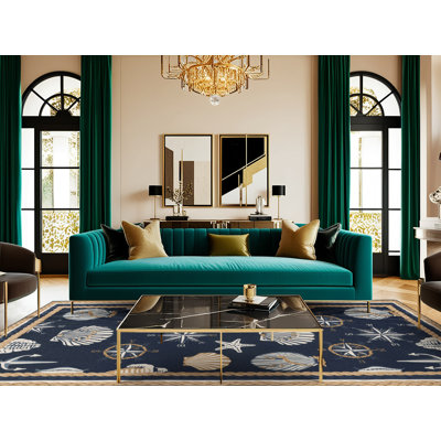  Tapis nautique lavable Coastal Elements