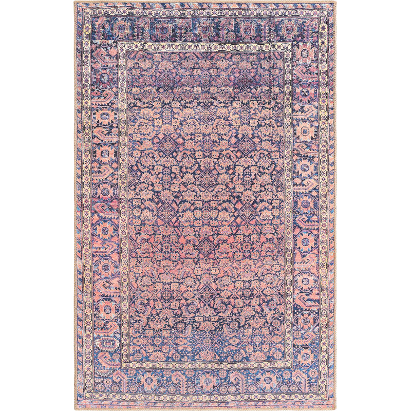 Mcclamma Chenille Oriental Indoor Rug, Rectangle 3'6" x 5'6"
