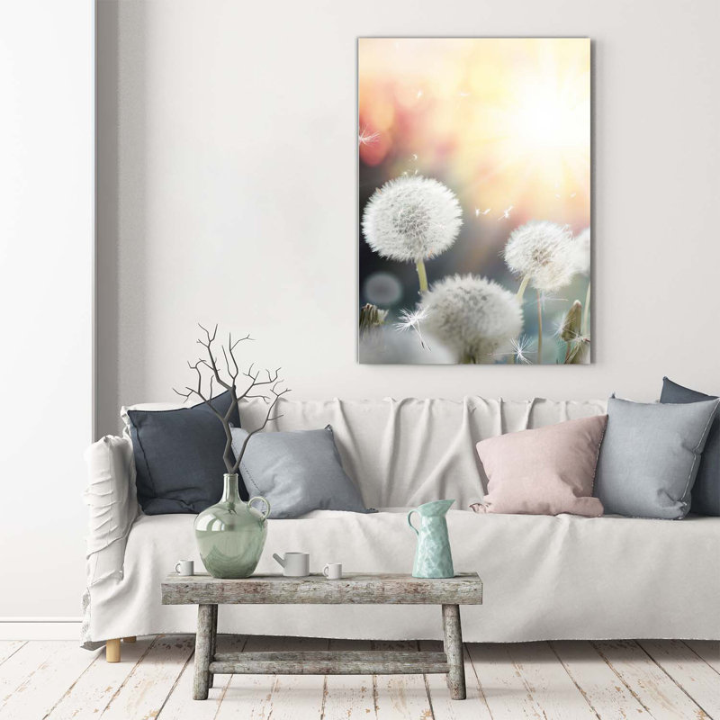 Dandelions - Wrapped Canvas Print