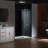 45.5-48" W X 76"H Frameless Single Sliding Shower Doors With 3/8"(10mm) Clear Tempered Glass, Soft Close System And Explosion-Proof Film-110974473