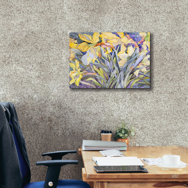 Sur toile, H 18 po x l 26 po x P 0,75 po