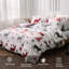 Ensemble de housse de couette de Noël imprimé flocon de neige renne