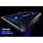Atomic Game Tables 90" 4 -Player Air Hockey Table with Digital Scoreboard and Lights