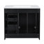 Ensemble de meuble-lavabo autoportant 36 po avec lavabo en céramique-1220994821-1220994820
