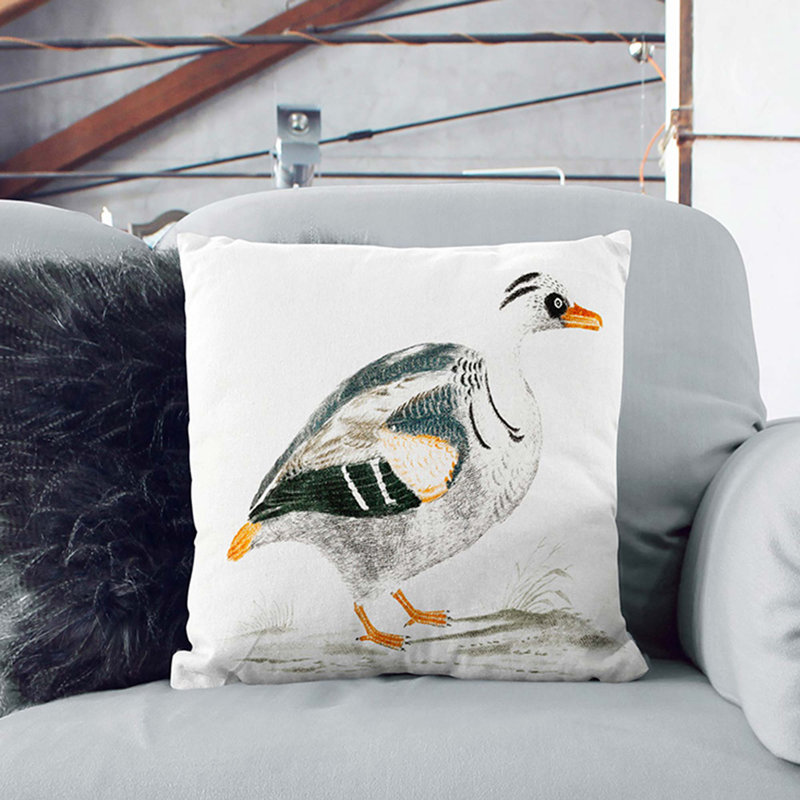 Square Throw Cushion, 40cm H x 40cm W x 15cm D