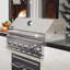 Spire 6-Burner Built-in Grill Head with Rear Burner