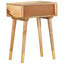Jaques 43cm W Solid Wood Bedside Table