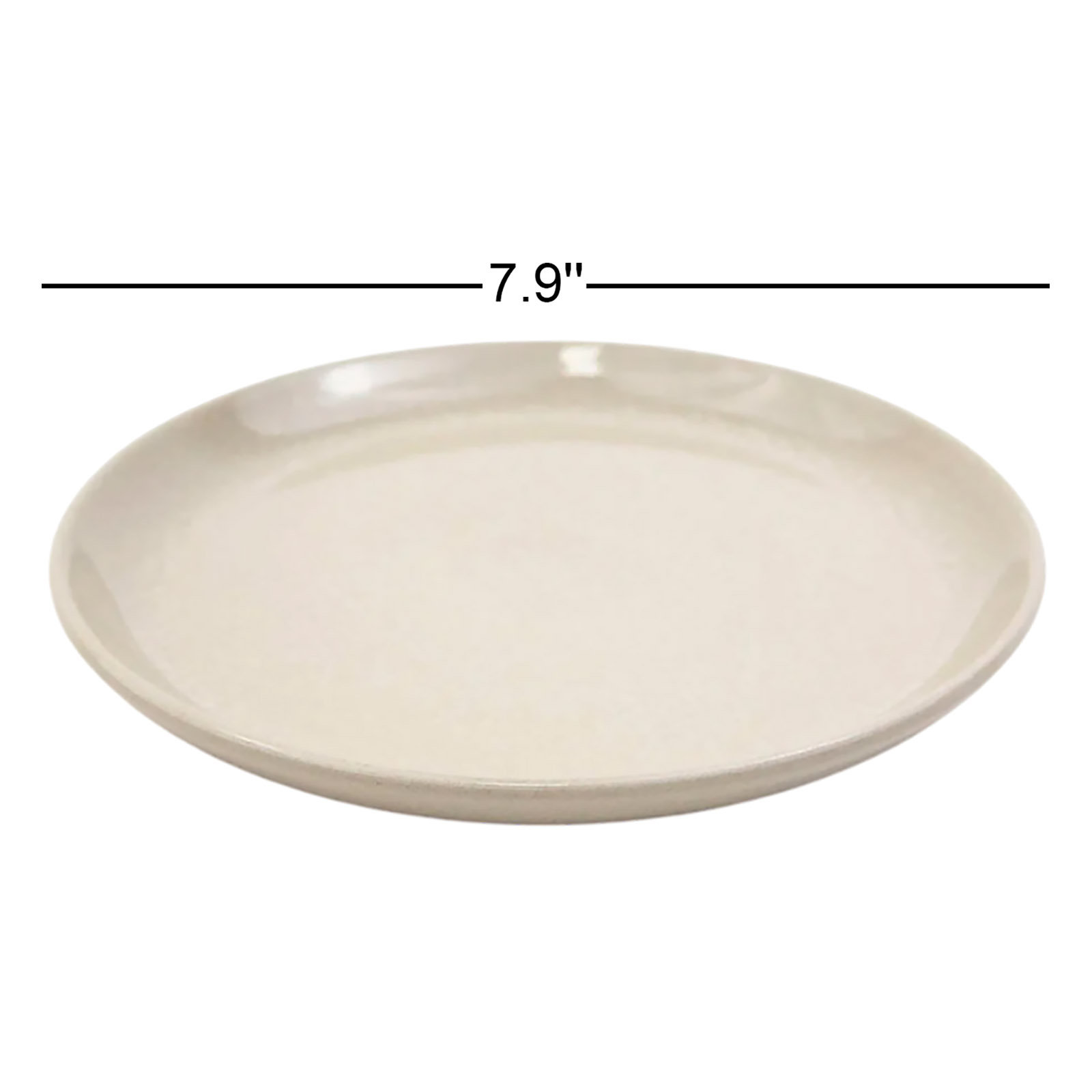 Borgen 8" Salad Plate, Muslin