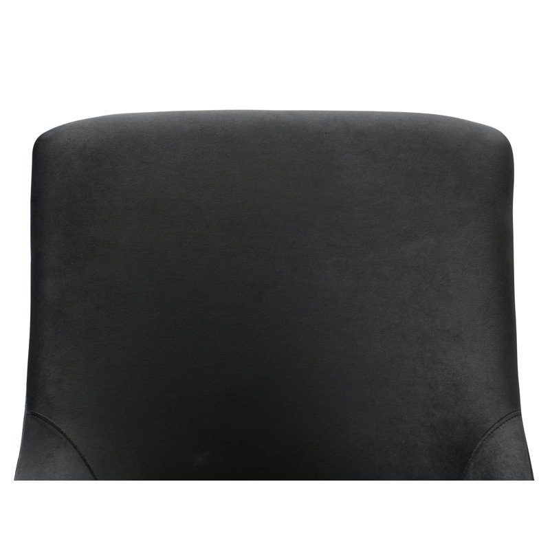 Chaise de travail Crete, Noir