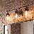 2-Light Dimmable Black Vanity Light-46892598-46892587