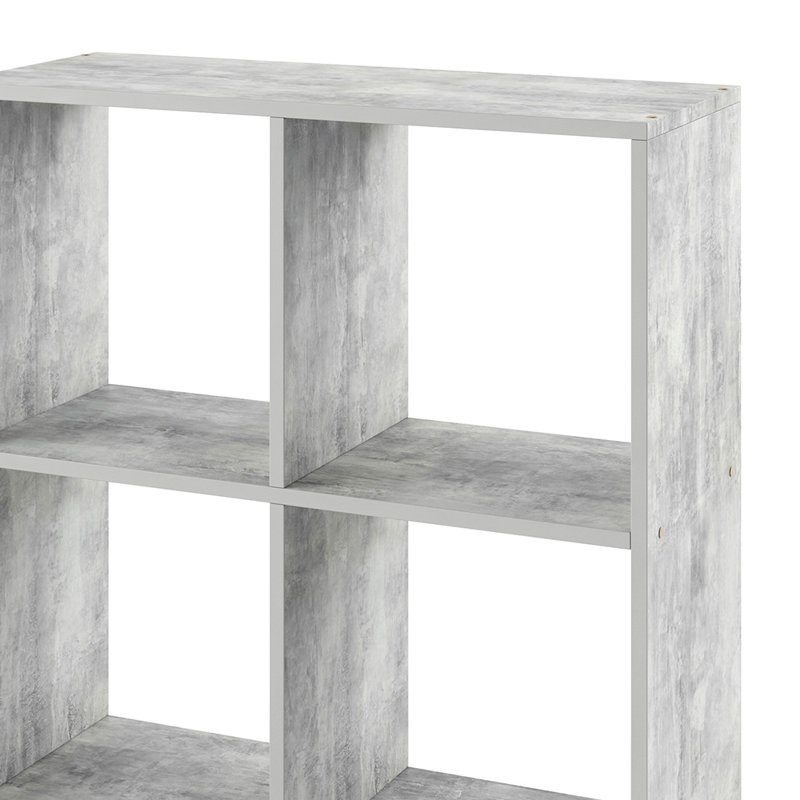 Vergas Cube Bookcase, Concrete