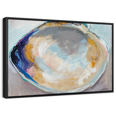 " Open Quahog I Canvas Print "