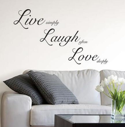 Non-Wall Damaging Wall Decal